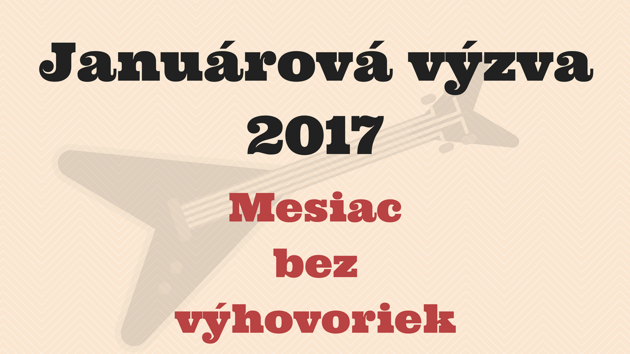 Januárová výzva 2017